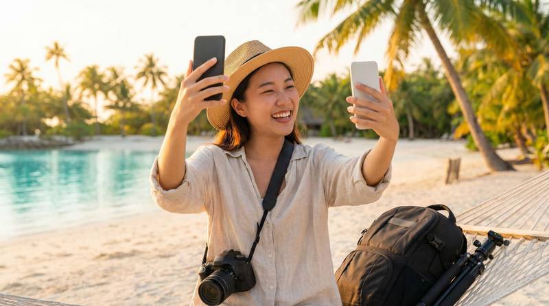 撸撸社旅行视频